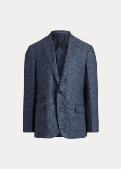 Blazer Ralph Lauren Kent Tick-Weave Homem 58401-TKLM